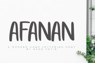 Afanan: The Handmade Font for Scroll-Stopping Social Content