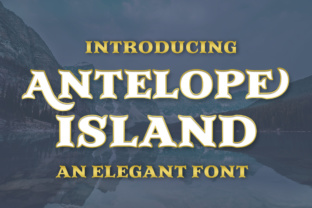 Antelope Island: A Classic Serif Font for Editorial Design