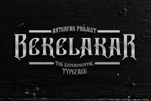 Bekelakar Font: Bold Blackletter for Digital Impact