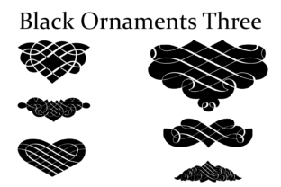Black Ornaments Three: A Strategic Font for Bold Campaigns