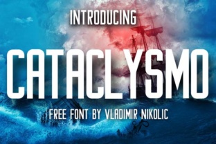 Cataclysmo Typeface for Editorial Design