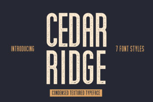 Cedar Ridge Font: A Maker’s Guide to Textured Typography
