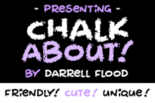 Chalkabout: A Playful Decorative Font for Branding