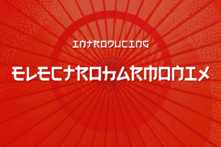 Electroharmonix: A Bold Display Font for Digital Campaigns