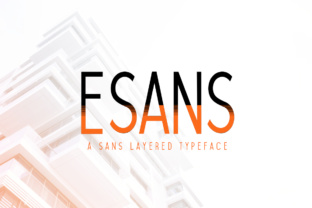 Esans: A Bold Sans Serif Font for Digital Impact