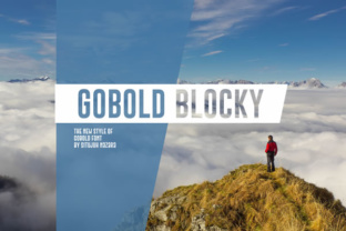Gobold Blocky: A Playful Sans Serif Font for Bold Branding