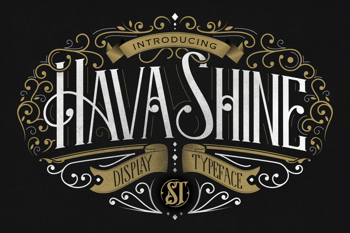 Hava Shine: A Decorative Font for Modern Web Design