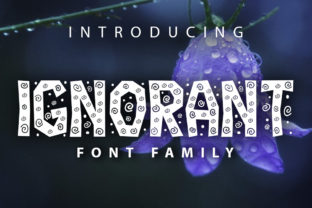 Ignorant Font: A Bold Typeface for Small Brands