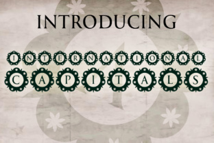 International Capitals Font for Bold Marketing