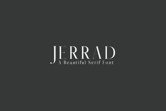 Jerrad: A Serif With Character and Confidence