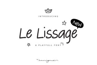 Le Lissage Font: A Playful Typeface for Modern Web Design