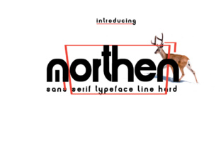 Morthen: A Bold Sans Serif Font for Modern Editorial Design