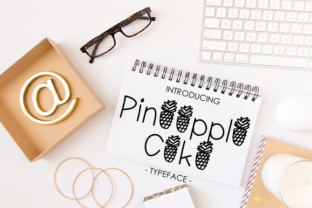 Pineapple Cake Font for Web Design