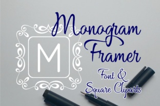 Square Monogram Framer: A Bold Display Font for Marketers