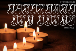 Stockings and Candy: A Festive Font for Makers